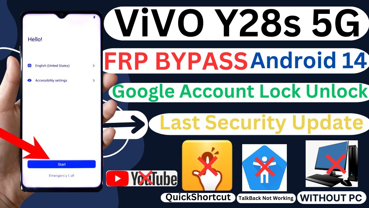 Unlock the Latest Security Features on Vivo Y28s 5G with Android 14 Using FRP Bypass Unlock the Latest Security Features on Vivo Y28s 5G with Android 14 Using FRP Bypass
