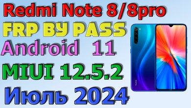 Redmi Note 8/8pro | MIUI 12 | Frp Bypass/Google Account Redmi Note 8/8pro | MIUI 12 | Frp Bypass/Google Account