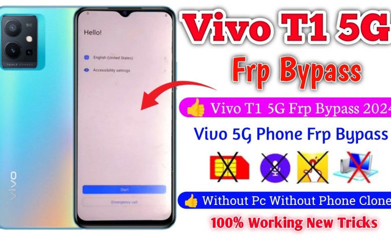 Vivo T1 5G Frp Bypass/Forget Google Account Bypass | Vivo T1 5G Frp Bypass/Forget Google Account Bypass |