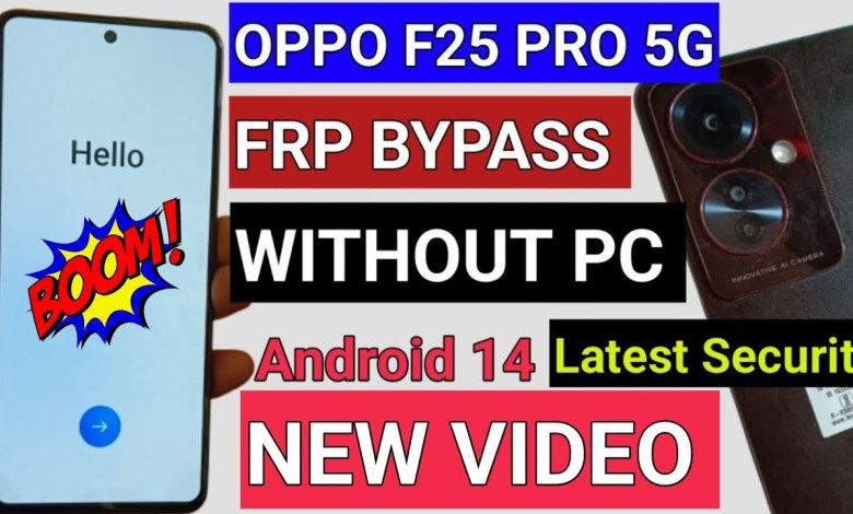 Curious about Oppo F25 Pro 5G FRP Bypass on Android 14? Check out the New Method! Curious about Oppo F25 Pro 5G FRP Bypass on Android 14? Check out the New Method!