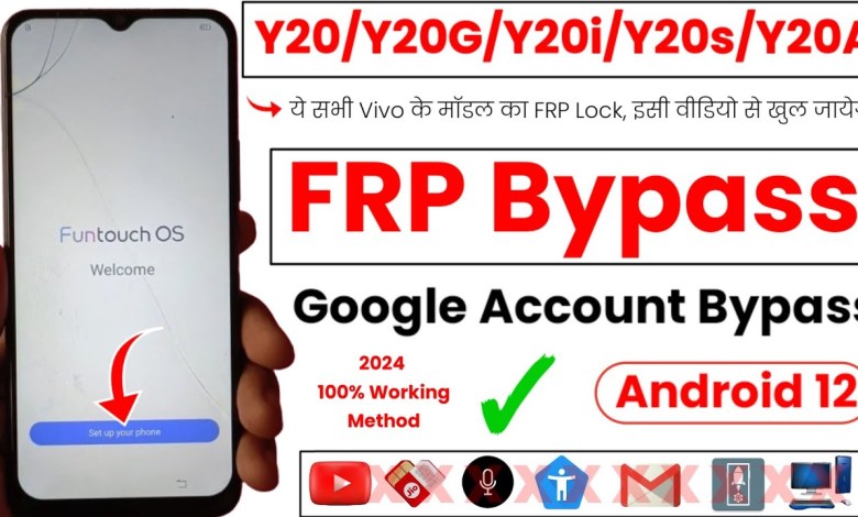 Vivo Y20 (V2029) FRP Bypass Android 12 Without PC | Vivo Y20 (V2029) FRP Bypass Android 12 Without PC |