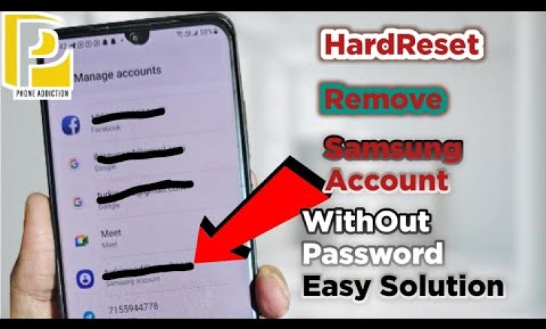 How to Hard Reset Samsung Account without password How to Hard Reset Samsung Account without password