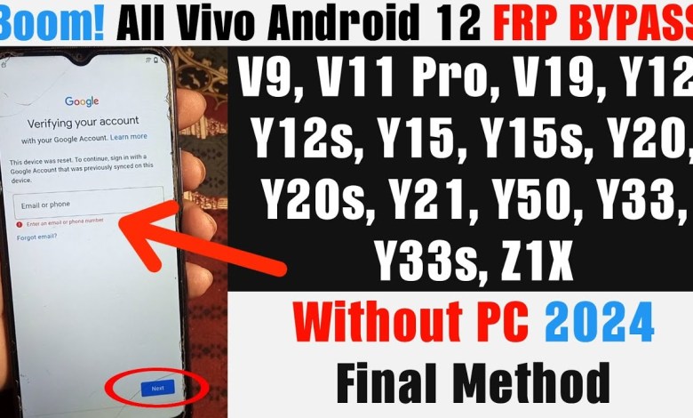 All Vivo Android 12 FRP BYPASS Without PC Final Method All Vivo Android 12 FRP BYPASS Without PC Final Method