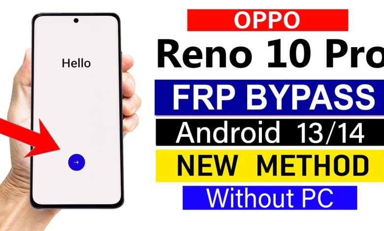Oppo Reno 10 Pro Gmail Account Remove | Android 13/14 Oppo Reno 10 Pro Gmail Account Remove | Android 13/14