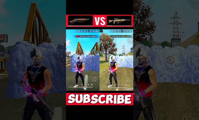 FREE FIRE M1887 VS SkS || para SAMSUNG FREE FIRE M1887 VS SkS || para SAMSUNG