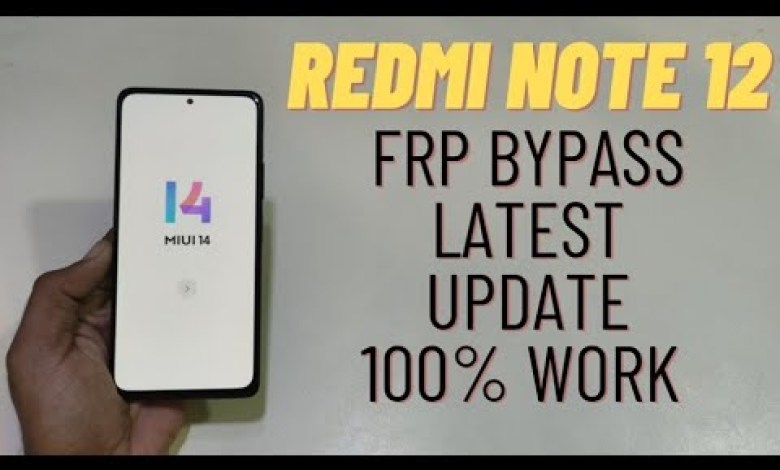 Xiaomi Redmi Note 12 Frp Bypass Miui 14 No Sim Card Xiaomi Redmi Note 12 Frp Bypass Miui 14 No Sim Card