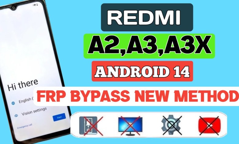 Curious about bypassing FRP on Redmi A2/A3/A3X with Android 14/15? Curious about bypassing FRP on Redmi A2/A3/A3X with Android 14/15?
