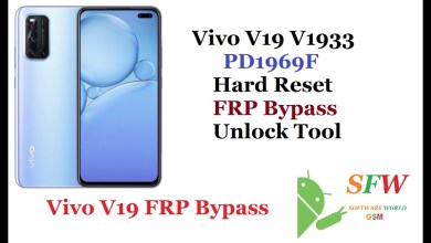 Vivo V19 V1933 Hard Reset FRP Bypass Unlock Tool Vivo V19 V1933 Hard Reset FRP Bypass Unlock Tool