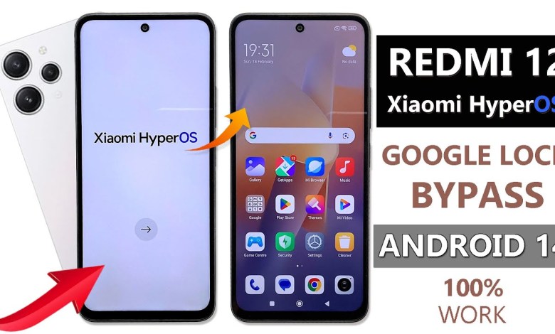 Redmi 12 HyperOS Google Account Bypass Android 14 (FRP Redmi 12 HyperOS Google Account Bypass Android 14 (FRP