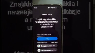 Logowanie do Samsung Account Logowanie do Samsung Account