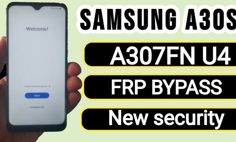 Samsung A30s frp bypass new security / A307FN u4 Samsung A30s frp bypass new security / A307FN u4