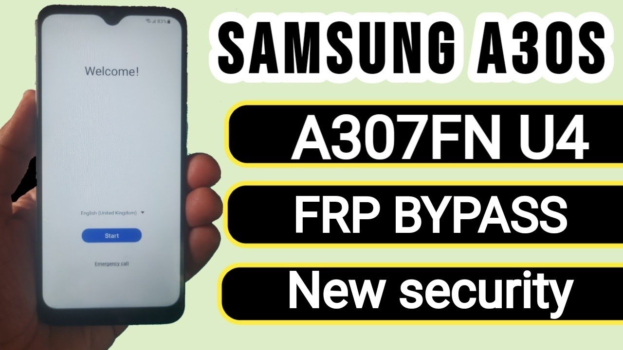Samsung A30s frp bypass new security / A307FN u4 Samsung A30s frp bypass new security / A307FN u4