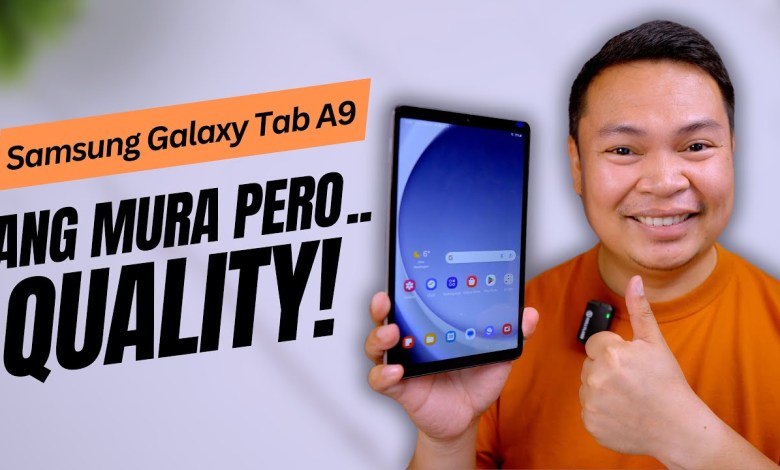Samsung Galaxy Tab A9 – It’s Good, It’s Cheap! Samsung Galaxy Tab A9 – It’s Good, It’s Cheap!
