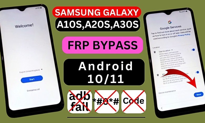 Samsung A10s,A20s,A30s FRP Bypass Android 10/11 | Samsung A10s,A20s,A30s FRP Bypass Android 10/11 |