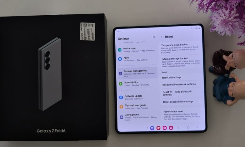 How to Factory Reset Samsung Galaxy Z Fold 6 How to Factory Reset Samsung Galaxy Z Fold 6