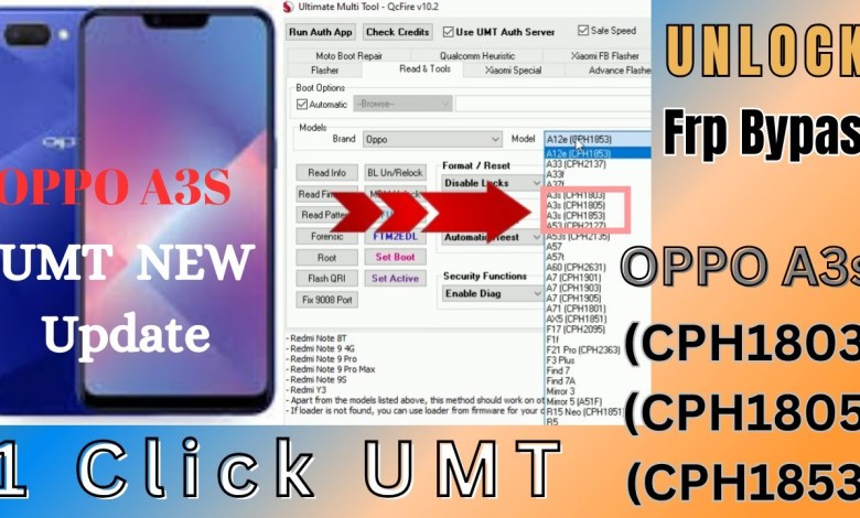 OPPO A3s Password Unlock By Umt 2024 | Oppo A3s ( OPPO A3s Password Unlock By Umt 2024 | Oppo A3s (