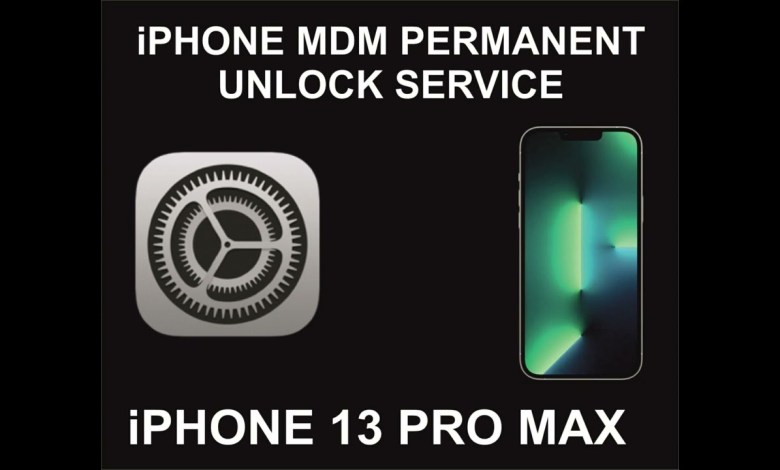 iPhone 13 Pro Max MDM Unlock Service, Permanent iPhone 13 Pro Max MDM Unlock Service, Permanent