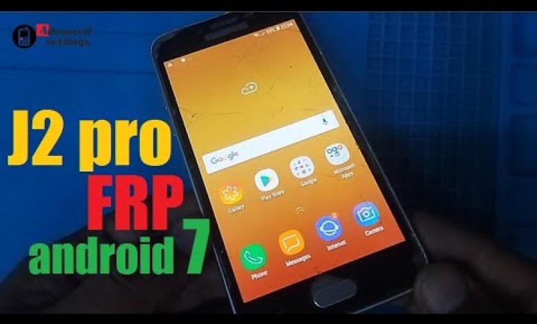 samsung j2 pro (J250) frp bypass 7.1.1 |Without PC samsung j2 pro (J250) frp bypass 7.1.1 |Without PC