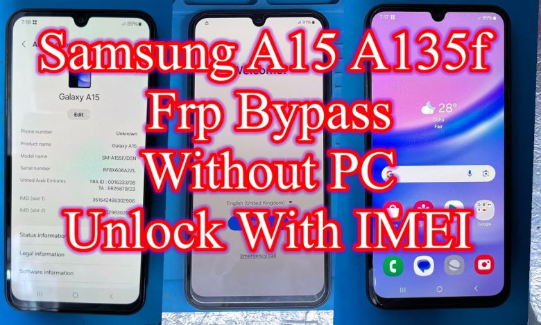 How to Bypass Samsung A15 FRP Without a PC – A135f Model Included! How to Bypass Samsung A15 FRP Without a PC – A135f Model Included!