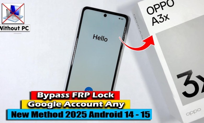 Unlocking OPPO A3X: The Ultimate 2025 FRP Bypass Guide (No Computer Needed!) Unlocking OPPO A3X: The Ultimate 2025 FRP Bypass Guide (No Computer Needed!)