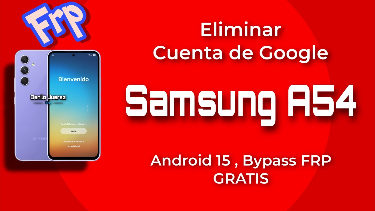 Unlocking Secrets: How to Bypass the Google Account on Samsung A54 with Android 15! Unlocking Secrets: How to Bypass the Google Account on Samsung A54 with Android 15!
