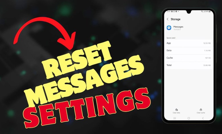 How to Reset Messages Settings on Samsung Galaxy A25 How to Reset Messages Settings on Samsung Galaxy A25