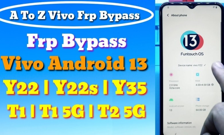 Unlocking Secrets: A to Z Guide for Bypassing FRP on Vivo Android 13 for T1, T2, and T3 Models! Unlocking Secrets: A to Z Guide for Bypassing FRP on Vivo Android 13 for T1, T2, and T3 Models!