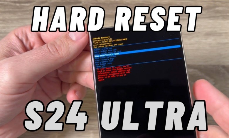 How to HARD RESET Samsung Galaxy S24 ULTRA How to HARD RESET Samsung Galaxy S24 ULTRA