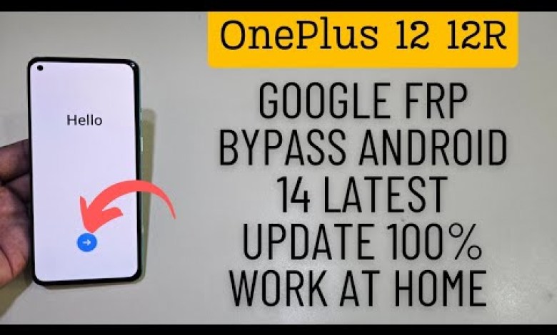 OnePlus 12 Google Frp Bypass Android 14 No Computer OnePlus 12 Google Frp Bypass Android 14 No Computer