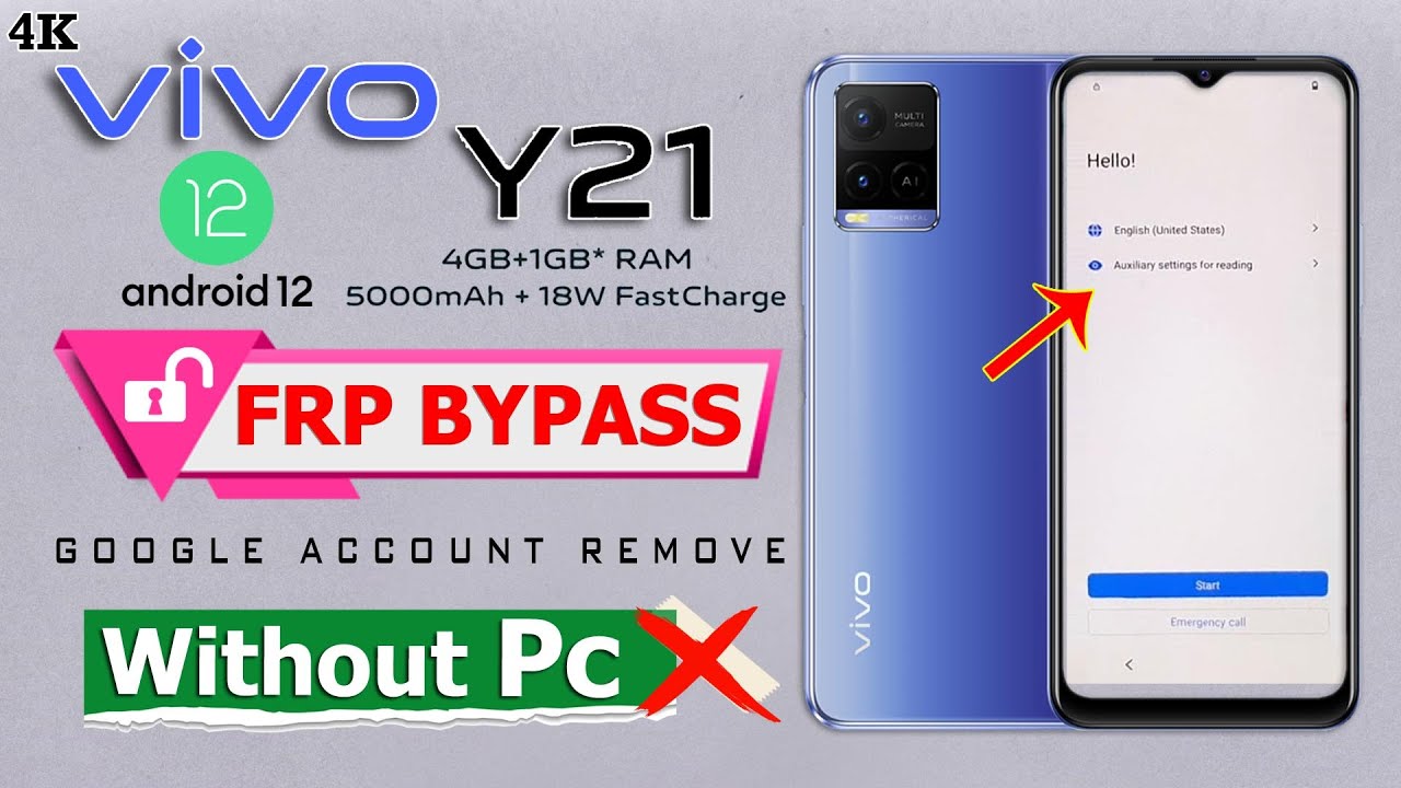Vivo Y21 FRP Bypass/Unlock Google Account | Rm Solution Vivo Y21 FRP Bypass/Unlock Google Account | Rm Solution