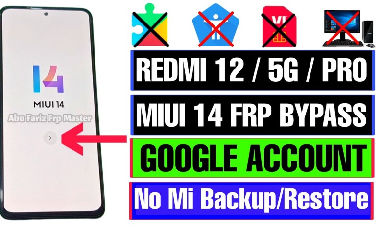 Uncover the Secret: Redmi 12 MIUI 14 FRP Bypass Without PC | Redmi 12 Uncover the Secret: Redmi 12 MIUI 14 FRP Bypass Without PC | Redmi 12