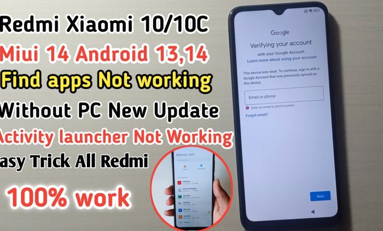 Redmi 10/10c Frp Bypass Android 13,14 Miui 14 | All Redmi 10/10c Frp Bypass Android 13,14 Miui 14 | All