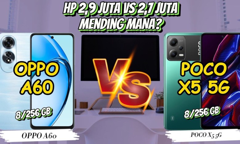 OPPO A60 vs POCO X5 5G OPPO A60 vs POCO X5 5G