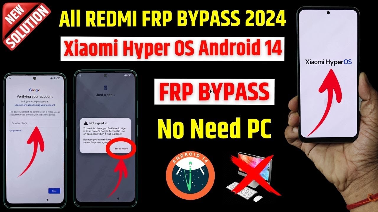 Redmi Frp 2024 – All Redmi Xiaomi Hyperos Android 14 Redmi Frp 2024 – All Redmi Xiaomi Hyperos Android 14