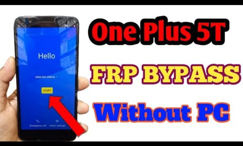 OnePlus 5T FRP Bypass | OnePlus 5t Google Account OnePlus 5T FRP Bypass | OnePlus 5t Google Account