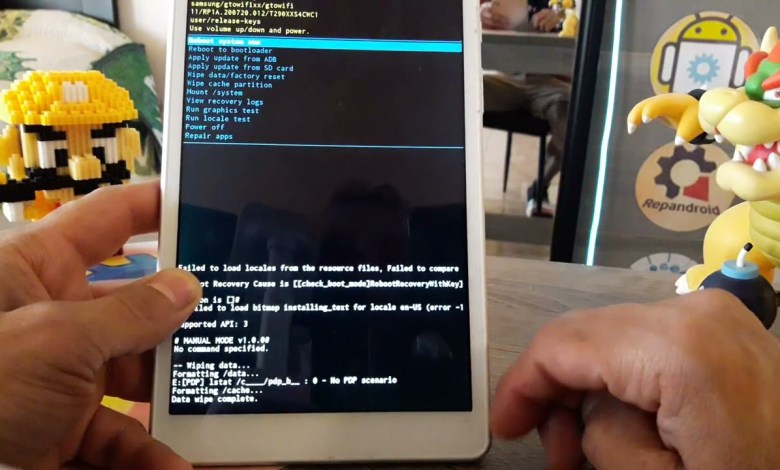 hard reset Samsung Galaxy Tab A como formatear tablet hard reset Samsung Galaxy Tab A como formatear tablet