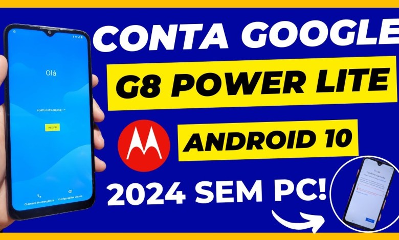 REMOVE GOOGLE ACCOUNT MOTO G8 POWER LITE UPDATED 2023 REMOVE GOOGLE ACCOUNT MOTO G8 POWER LITE UPDATED 2023