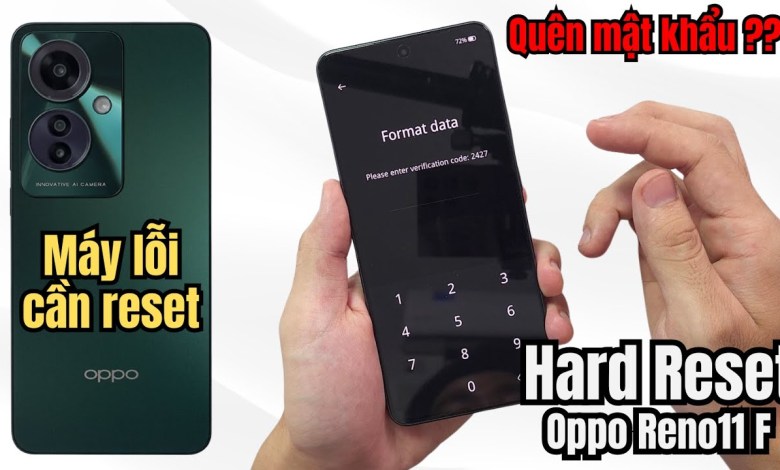 Hard Reset Oppo Reno11 F | How to unlock phone when Hard Reset Oppo Reno11 F | How to unlock phone when