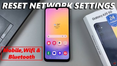 How To Reset Network Settings On Samsung Galaxy A25 5G How To Reset Network Settings On Samsung Galaxy A25 5G