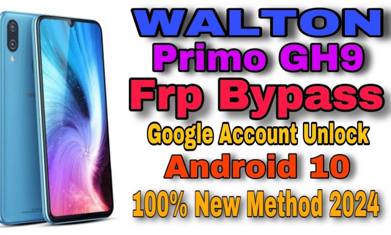 WALTON Primo GH9 Frp Bypass Google Account Unlock WALTON Primo GH9 Frp Bypass Google Account Unlock
