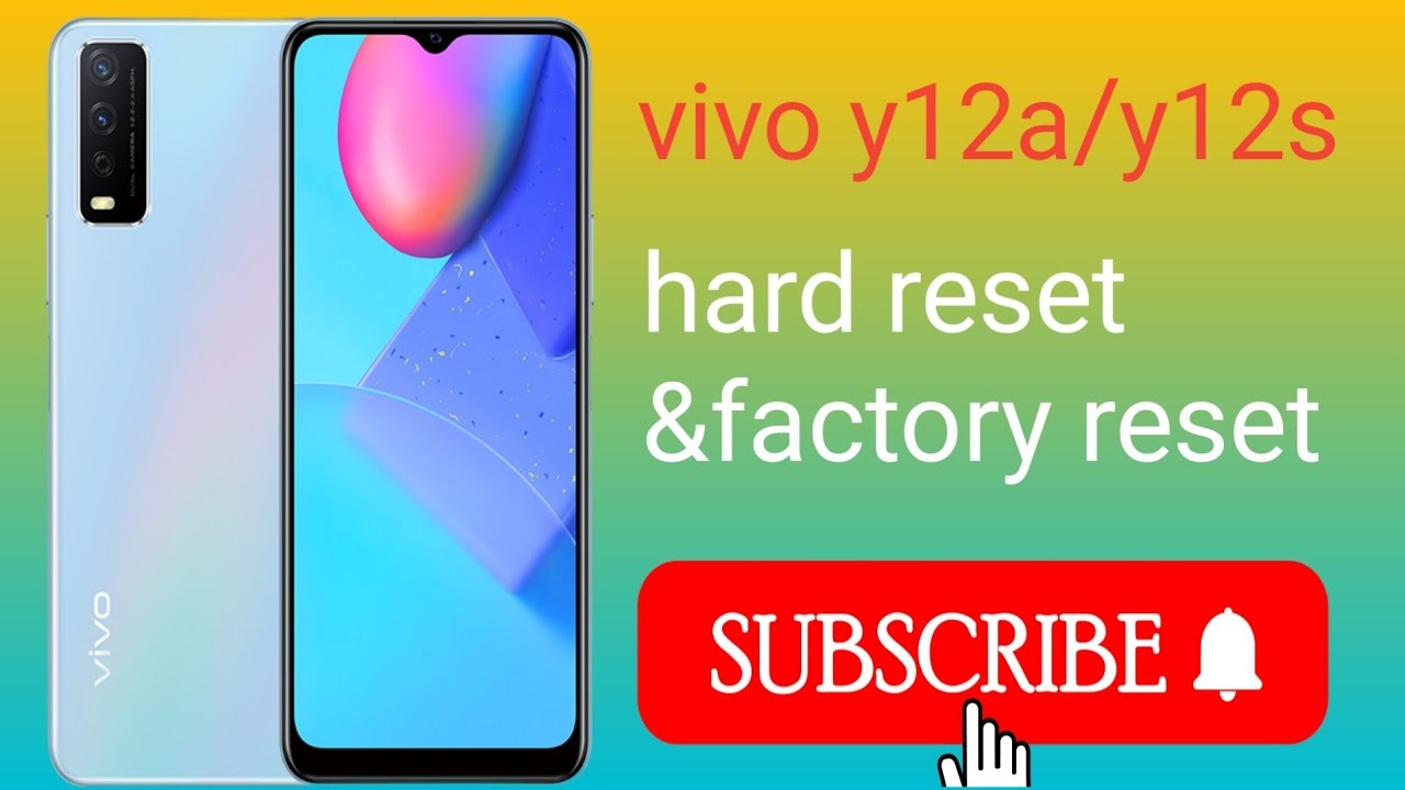 vivo y12a/y12s/y12/y20/y21 hard reset/factory reset new vivo y12a/y12s/y12/y20/y21 hard reset/factory reset new