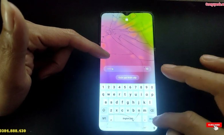 Instructions for setting Samsung A03s screen lock password Instructions for setting Samsung A03s screen lock password