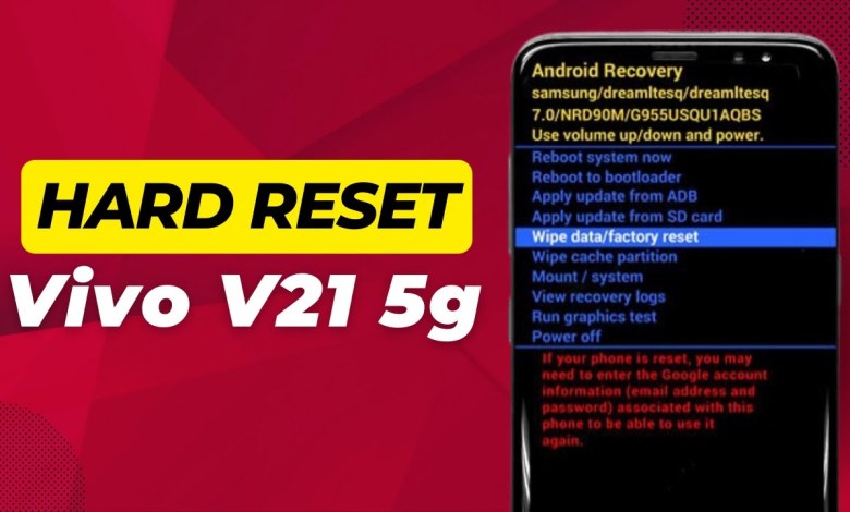 Hard Reset Vivo V21 5g (Step By Step) Hard Reset Vivo V21 5g (Step By Step)
