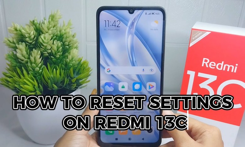 How To Reset Settings In Redmi 13c How To Reset Settings In Redmi 13c
