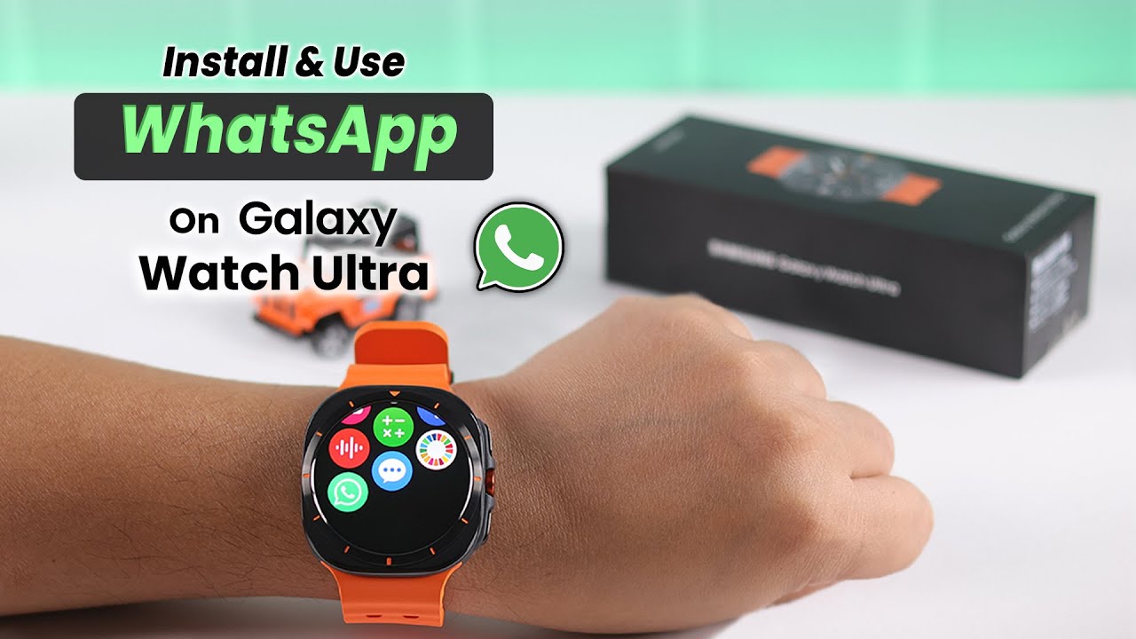How to Use WhatsApp on Samsung Galaxy Watch Ultra! How to Use WhatsApp on Samsung Galaxy Watch Ultra!