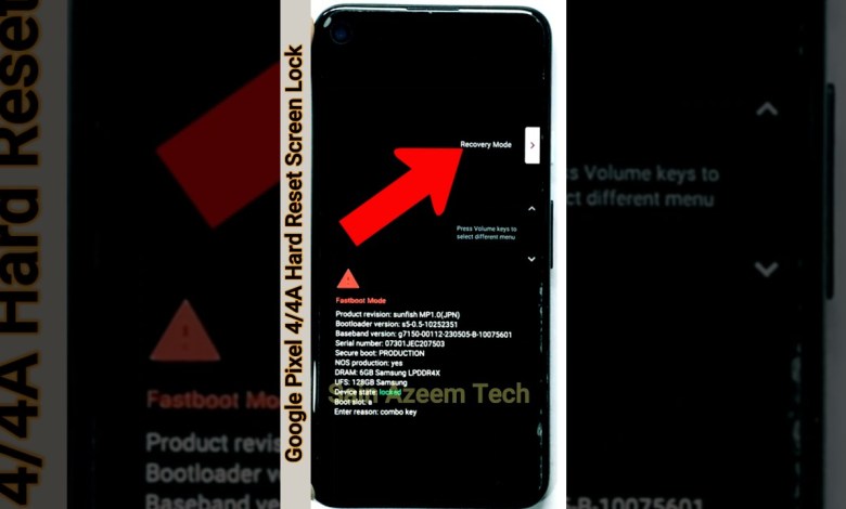 Unlock Google Pixel 4/4A Screen Lock without a hard reset: Discover the secret method Unlock Google Pixel 4/4A Screen Lock without a hard reset: Discover the secret method