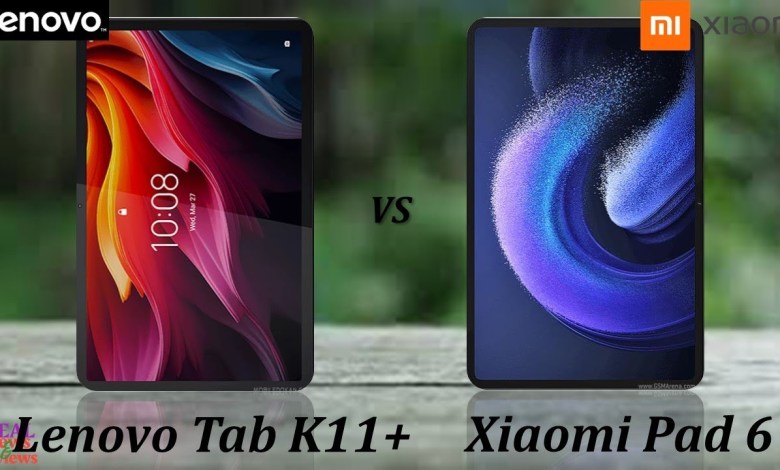 Lenovo Tab K11 plus 4G vs Xiaomi Pad 6 Lenovo Tab K11 plus 4G vs Xiaomi Pad 6