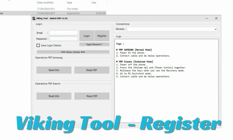 Register VikingTool Unlock FRP Support All Samsung and Register VikingTool Unlock FRP Support All Samsung and