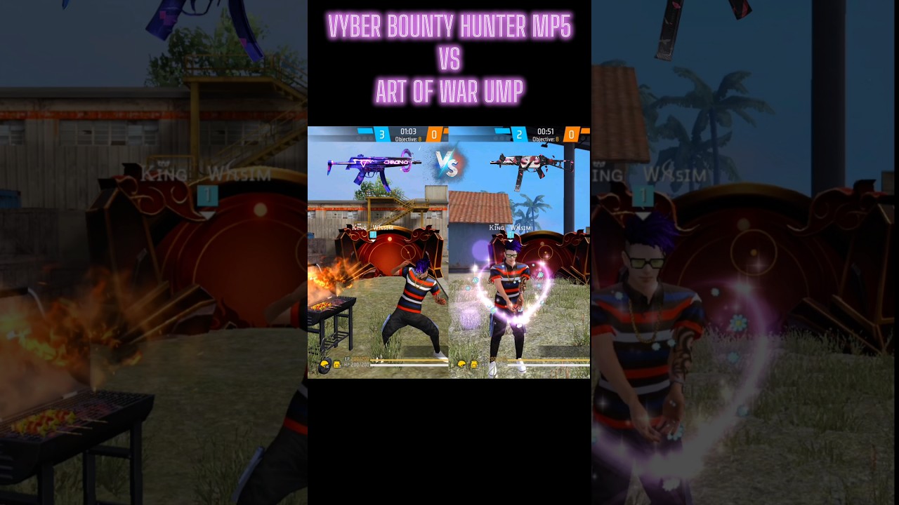 LEGENDARY MP5 VS ART OF WAR UMP para LEGENDARY MP5 VS ART OF WAR UMP para