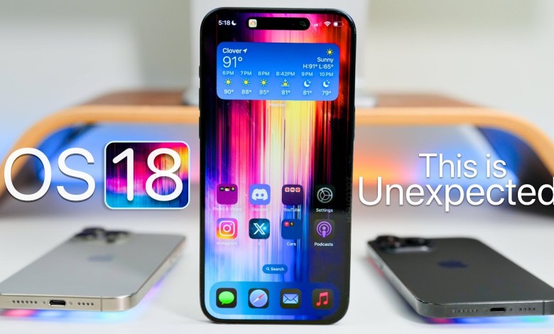 iOS 18 – This is Unexpected! iOS 18 – This is Unexpected!
